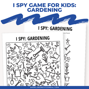 Gardening I Spy Game