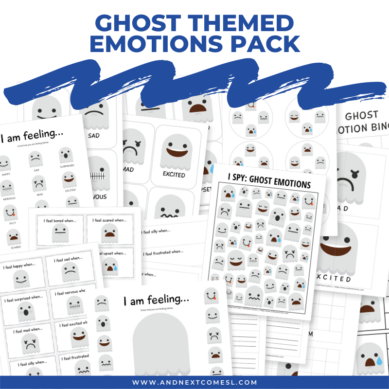 Ghost Themed Emotions Pack