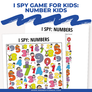 Number Kids I Spy Game