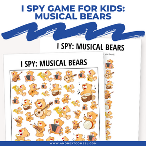 Musical Bears I Spy Game
