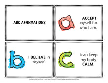 Load image into Gallery viewer, ABC Affirmation Cards
