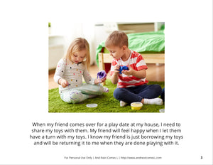Having a Play Date Social Story
