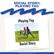 Load image into Gallery viewer, Playing Tag Social Story
