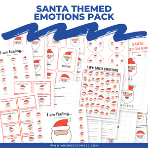 Santa Themed Emotions Pack