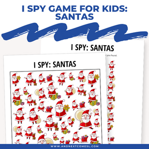Santas I Spy Game