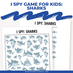 Sharks I Spy Game