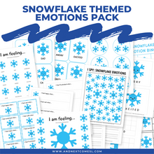 Load image into Gallery viewer, Snowflake Themed Emotions Pack
