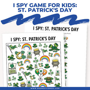 St. Patrick's Day I Spy Game
