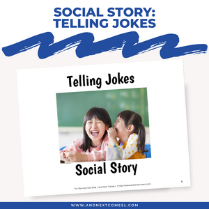 Telling Jokes Social Story