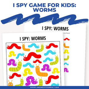 Worms I Spy Game
